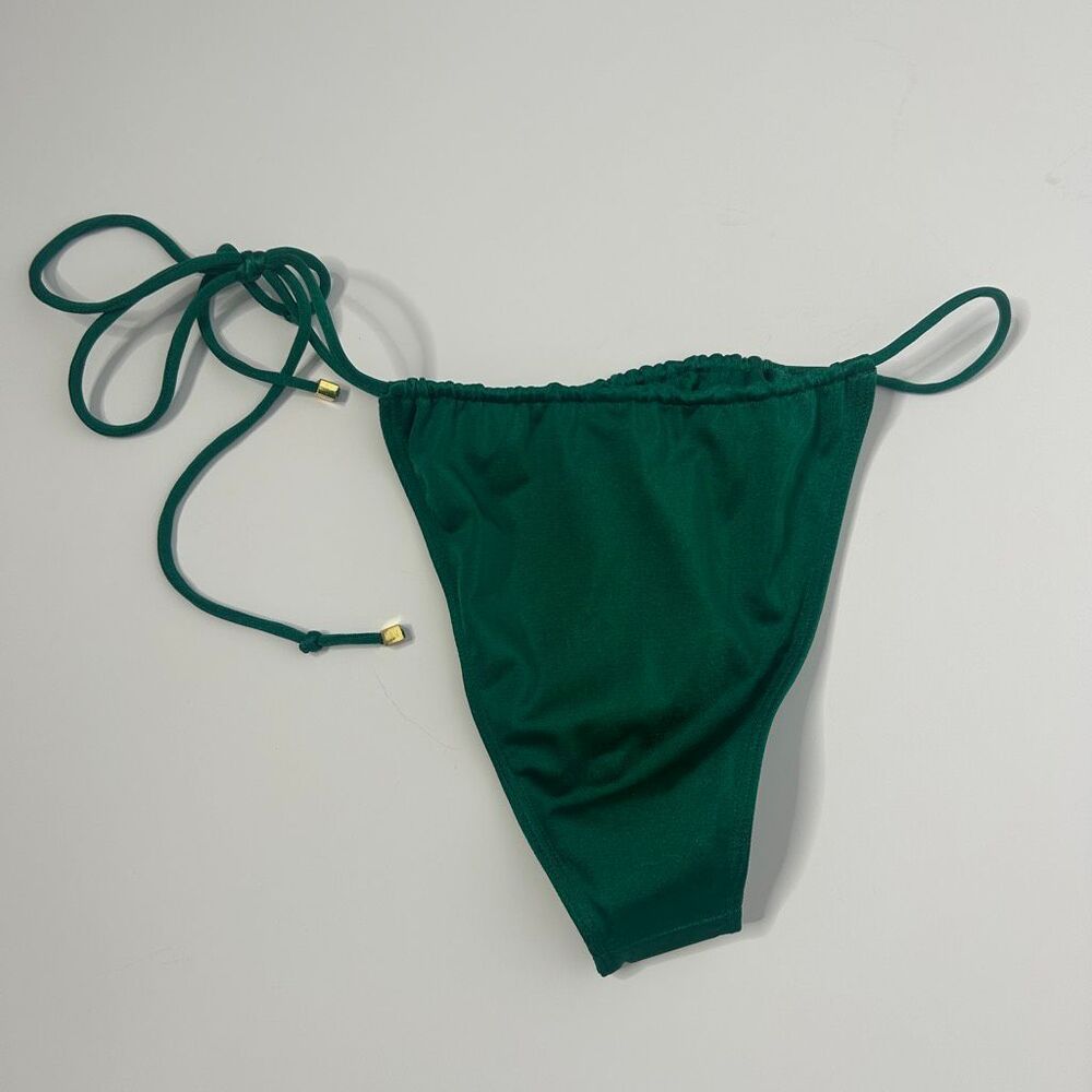 Sommer Swim Emerald Green Bikini Bottoms Large - Picture 2 of 6